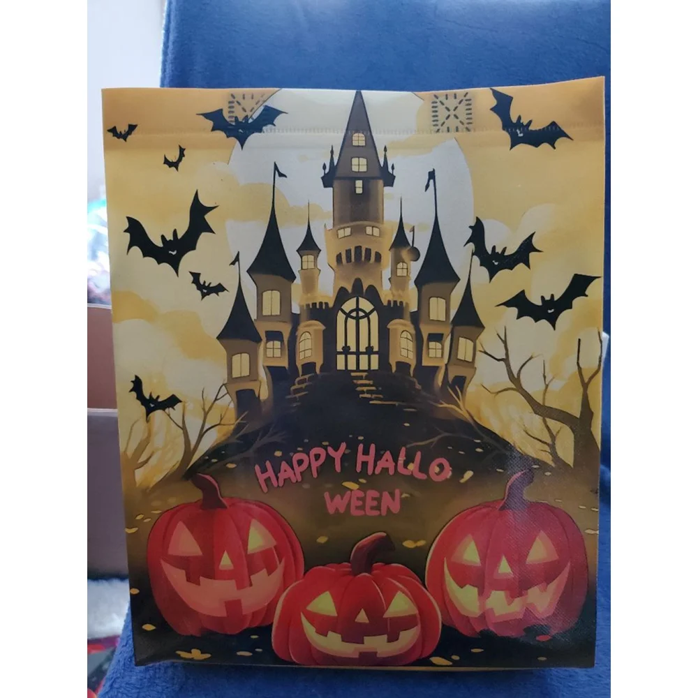 Ghoul Halloween Bundle-Scary bag, Spooky Socks, bracelet & Glow item